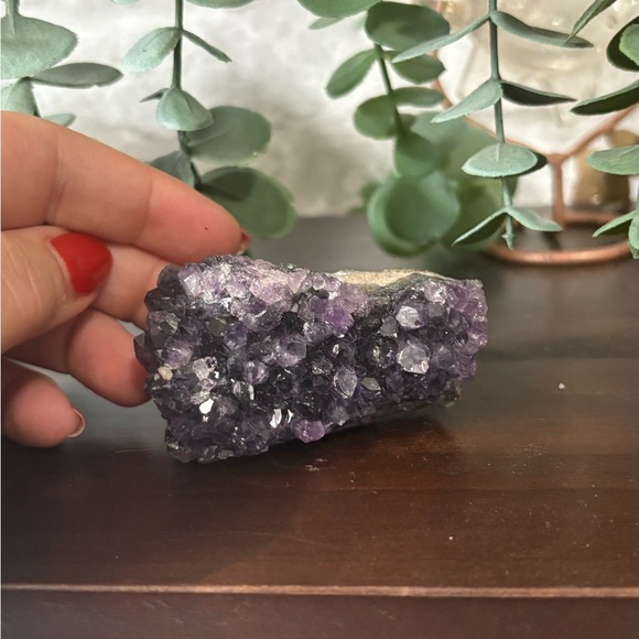 Amethyst Crystal Home Accent amethyst shiny crystal good energy - Picture 4 of 5